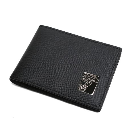 enzo versace tas|Versace leather wallet.